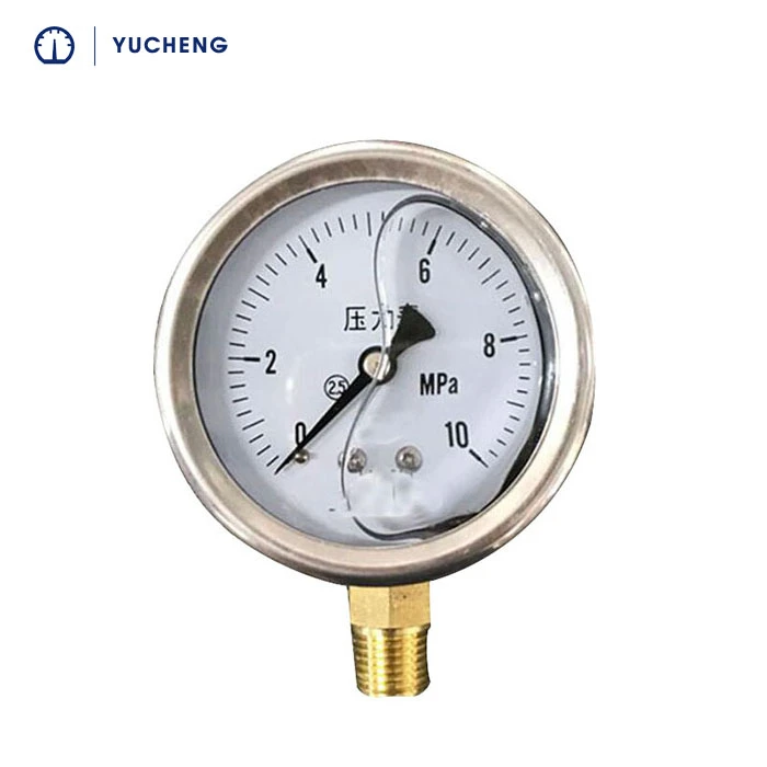 Glycerin filled pressure gauge 10 Glycerin filled pressure gauge 10